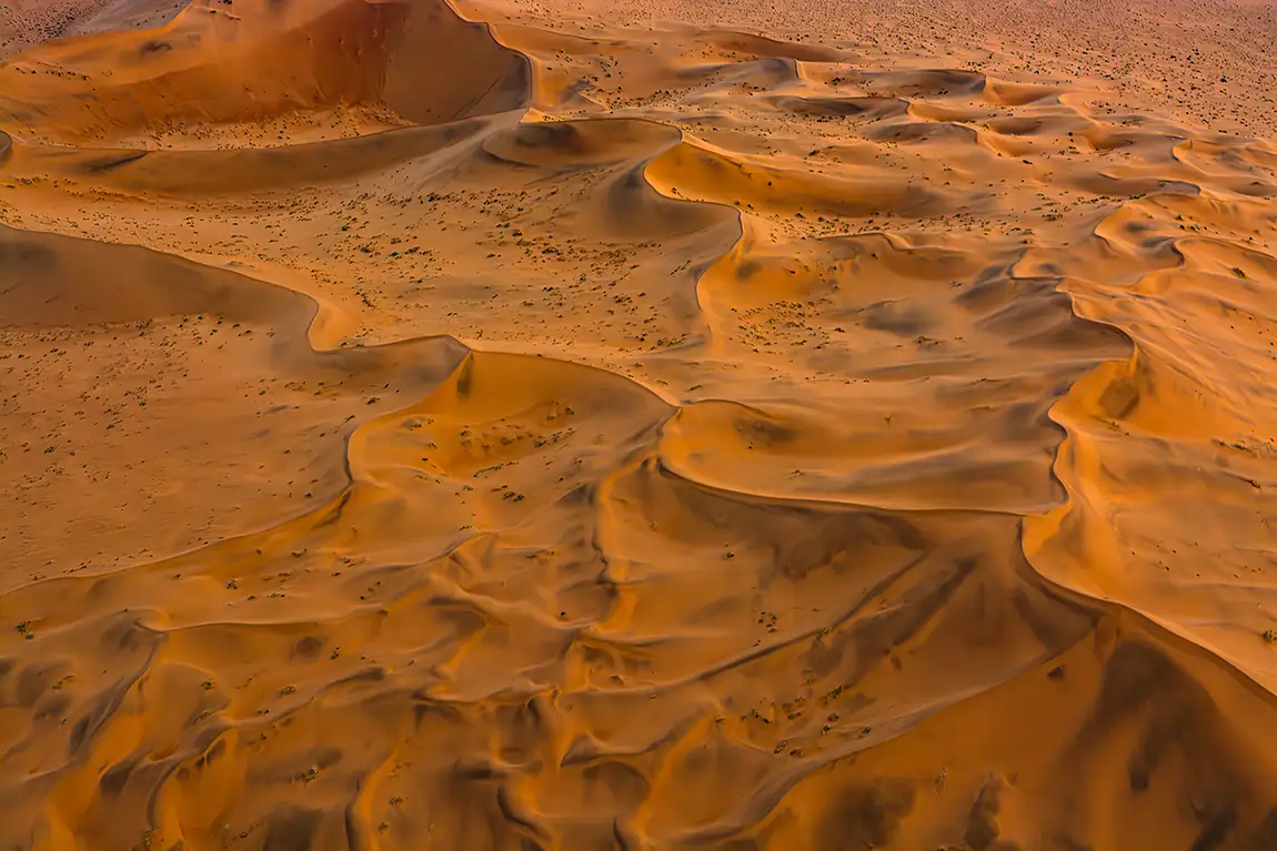 Overflight Namib Desert, Namibia