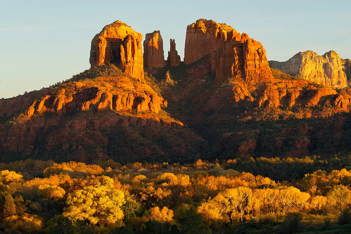 Red Rocks Of Autumn, Sedona, Arizona, USA