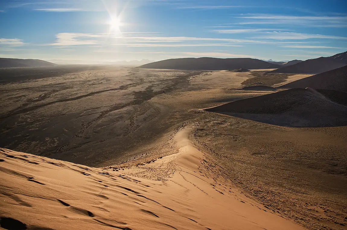 Sossusvlei Sunrise, Namib Desert, Namibia