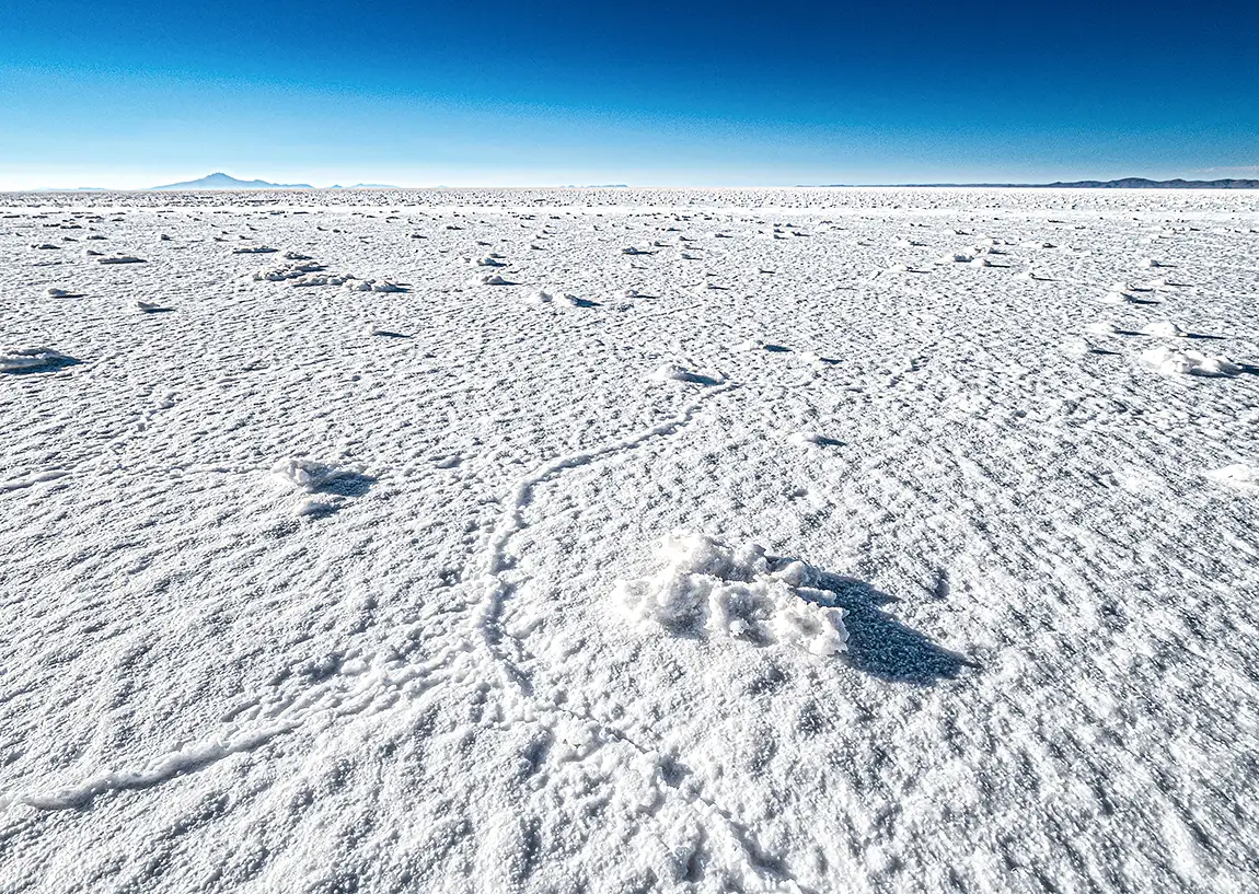 Flat Salt, Salar de Uyuni, Bolivia