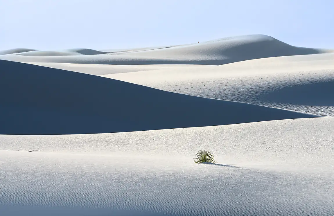 Light And Form, White Sands National Park, Alamogordo, New Mexico, USA