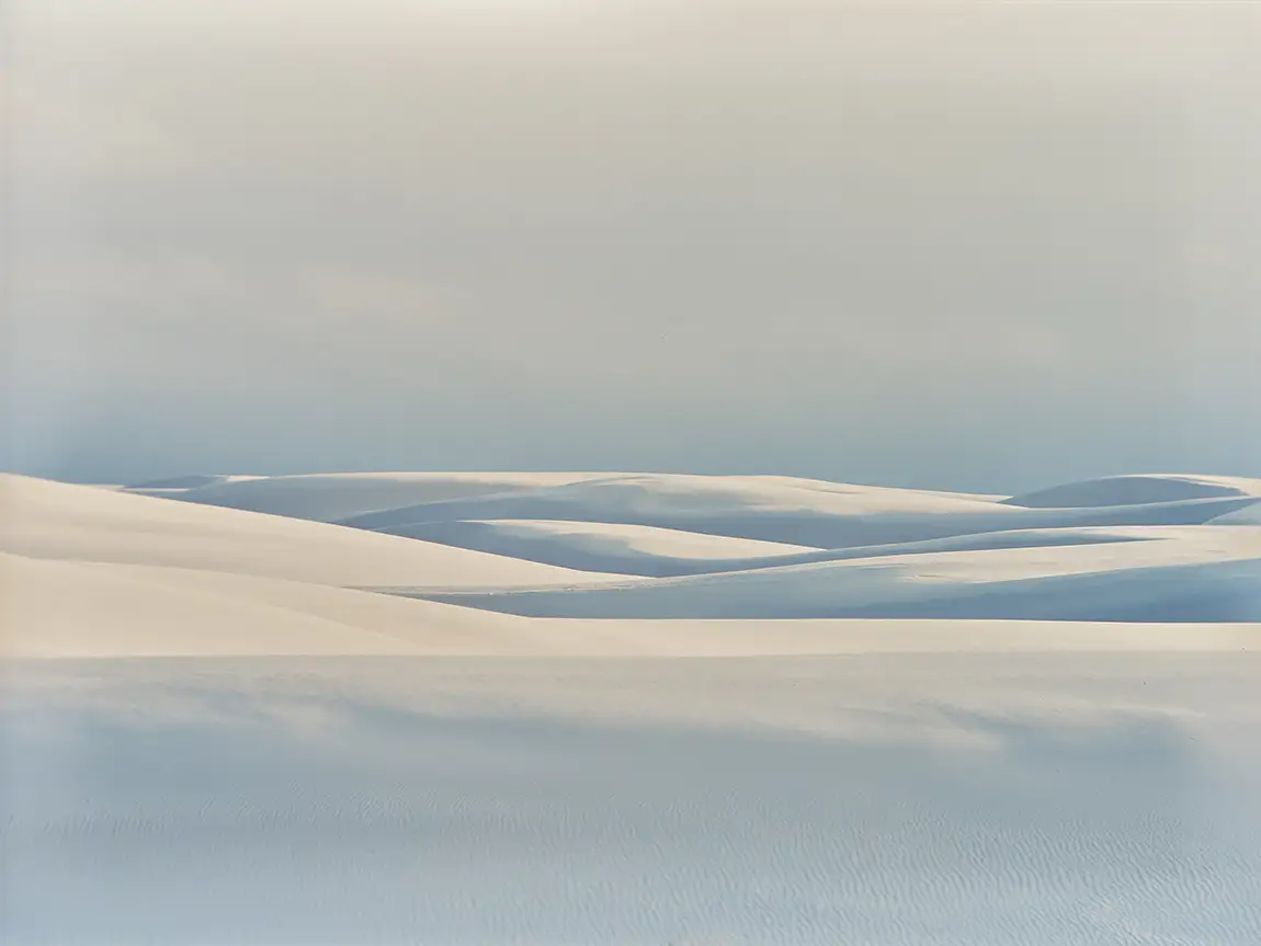 Morning Dunes, White Sands, New Mexico, USA