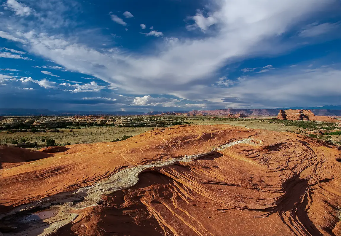 The Big View, Needles District, Canyonlands National Park, Utah, USA