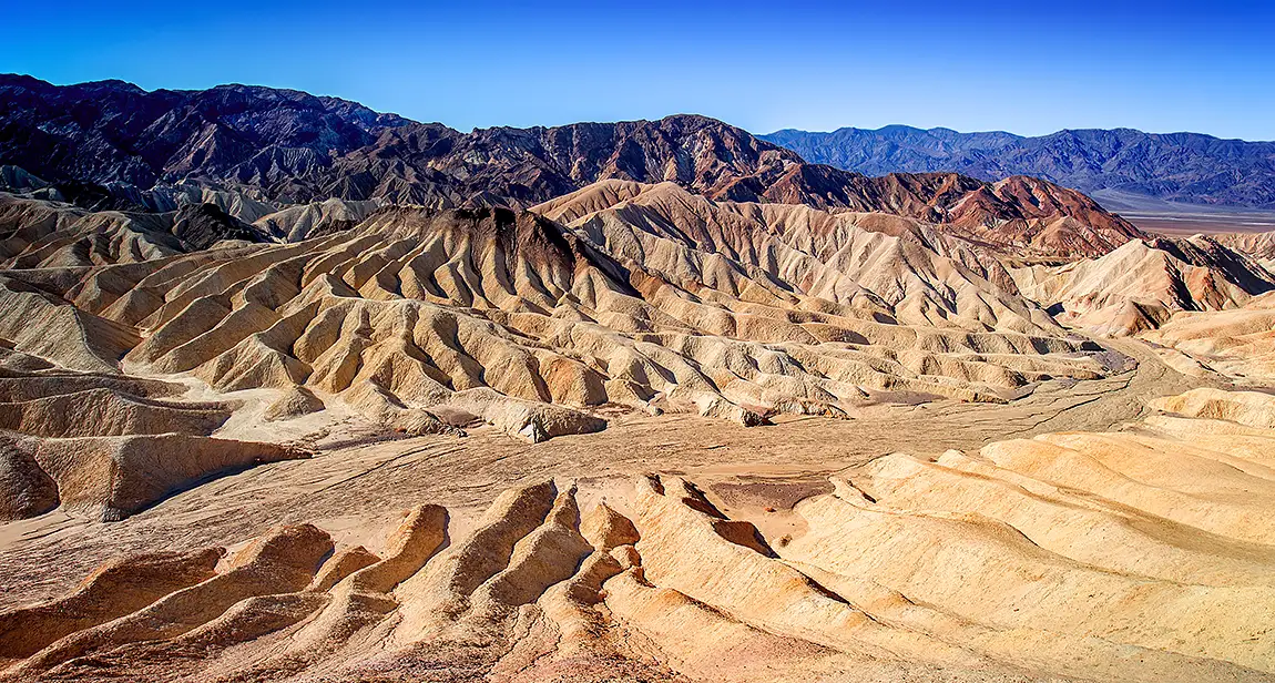 Zabriskie Point, Death Valley National Park, California, USA