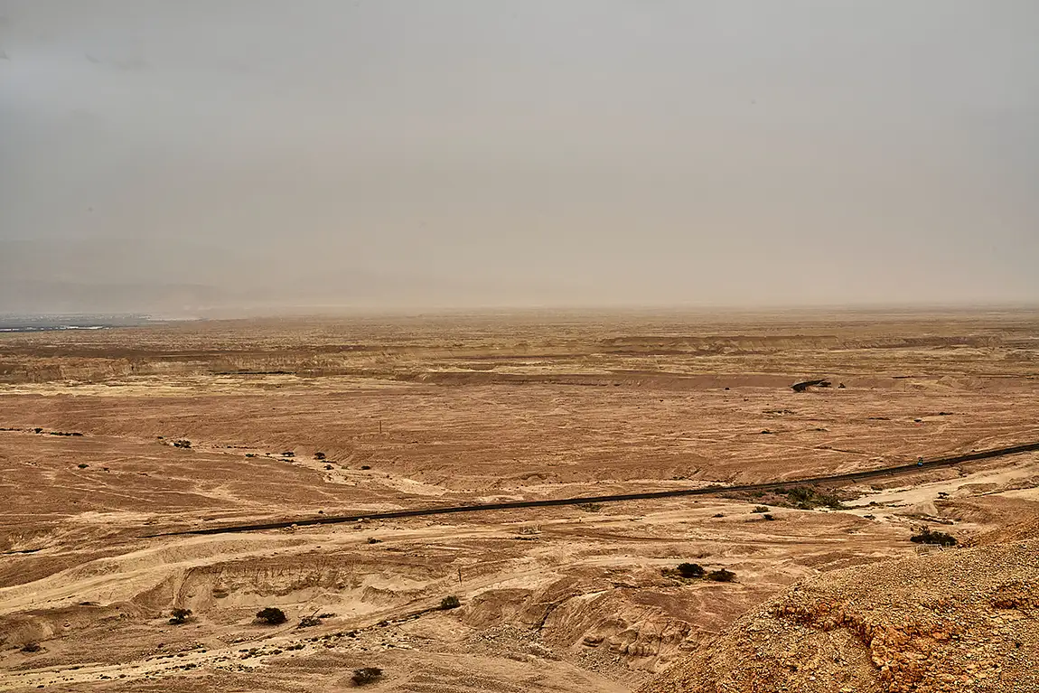 Desert Road, Arava Desert, Israel