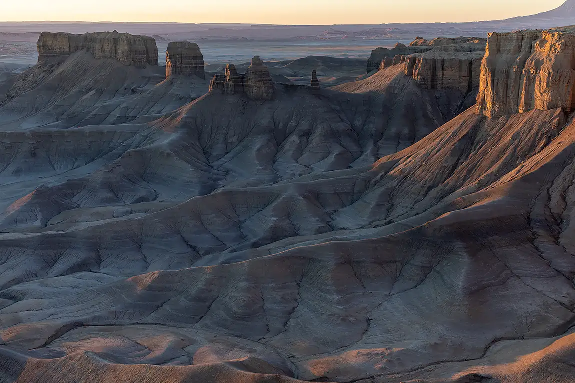 Moonscape Overlook, Factory Butte Recreation Area, Hanksville, UT, USA