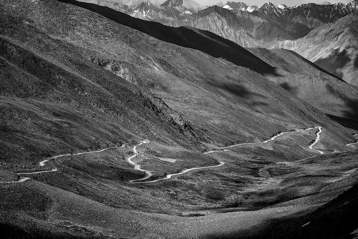 Mountain Lines, Leh, India
