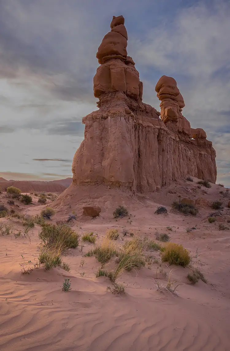 Three Sisters, Goblin Valley State Park, Utah, USA