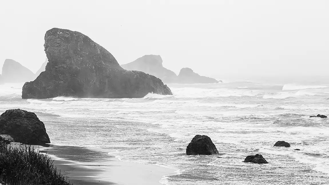 A Stormy Afternoon, Highway 101, Oregon Coast, USA