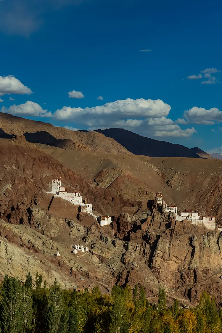 Basgo Beneath Golden Light, Leh, India