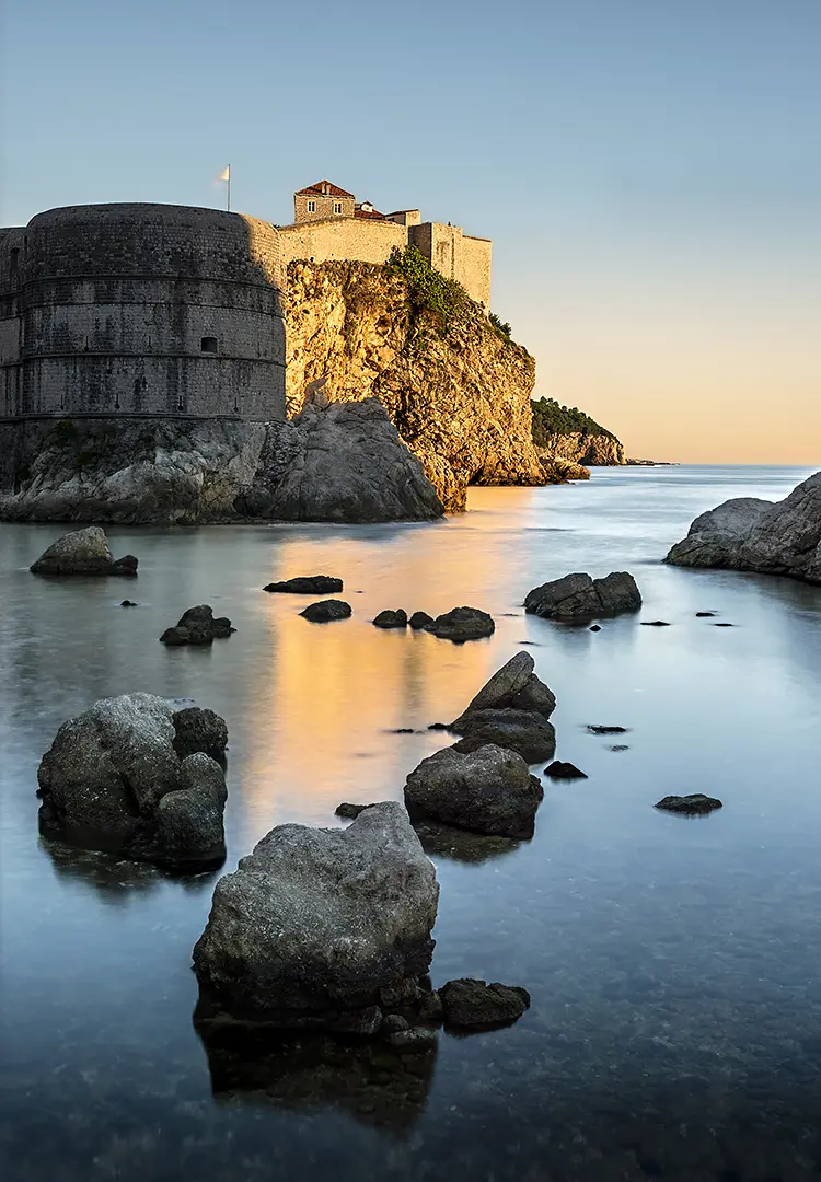 A Touch Of Golden Light, Dubrovnik, Croatia