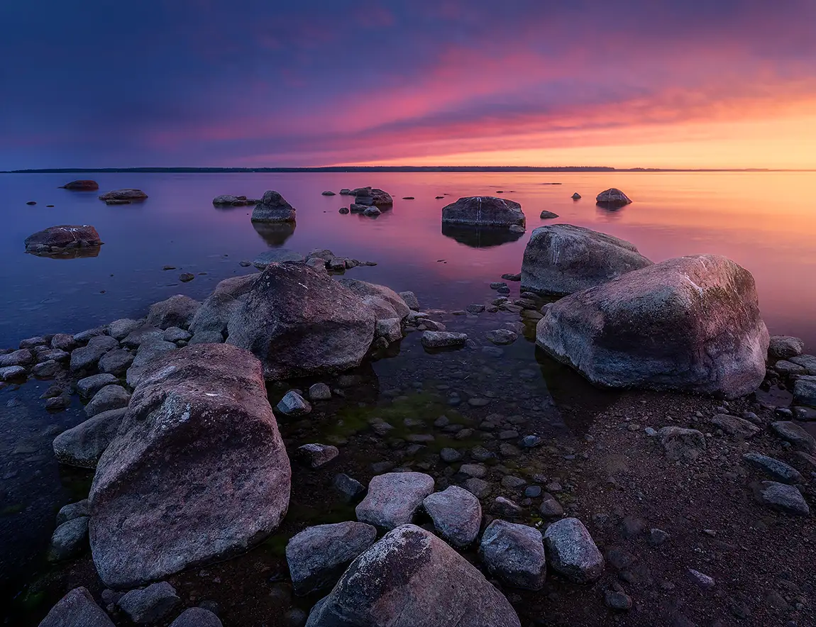 Baltic Sea Late Evening, Loviisa, Finland