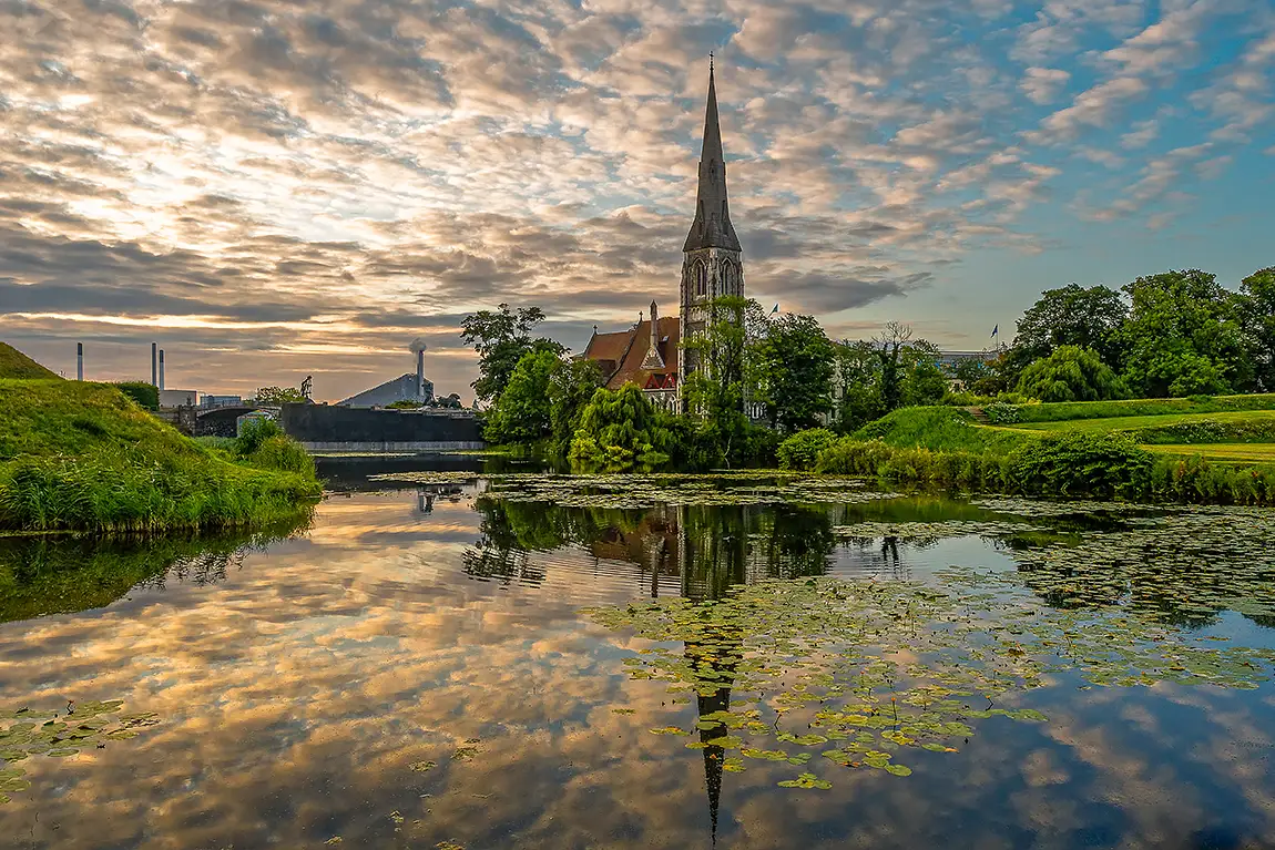 Copenhagen Summer Sunrise, Denmark