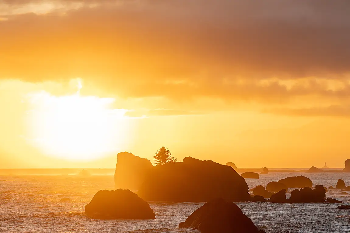 Crescent City Sunset, California, USA