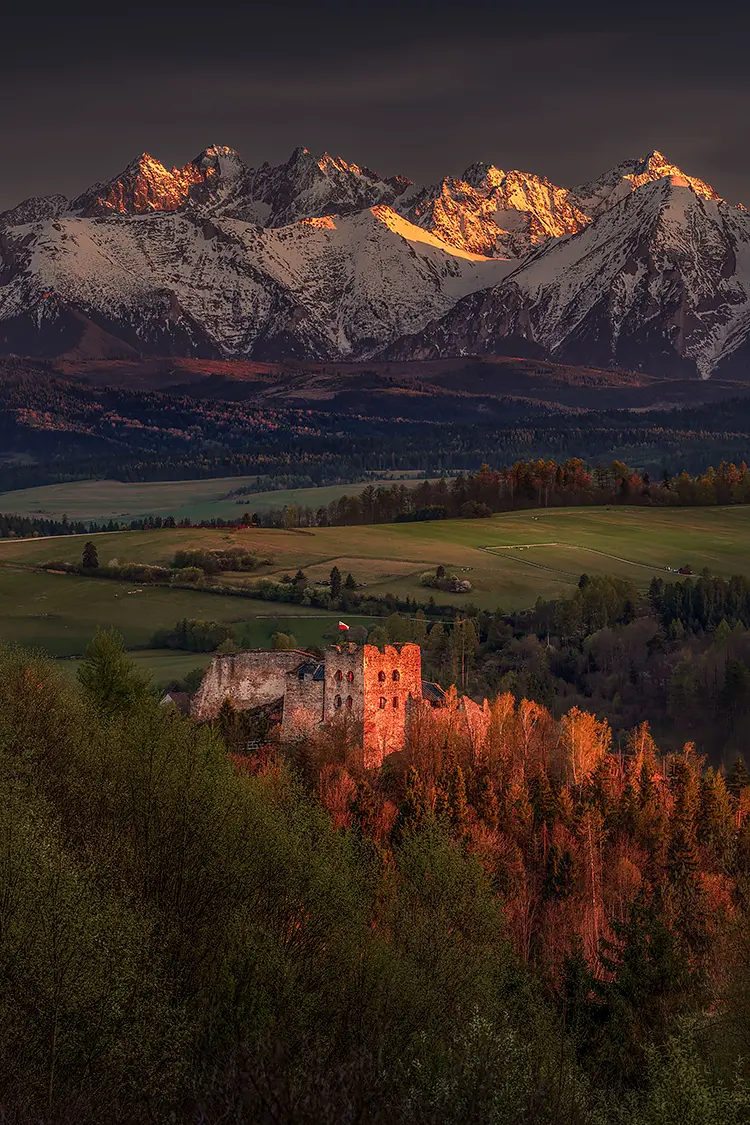 Czorsztyn Castle, Lesser Poland Voivodeship, Poland