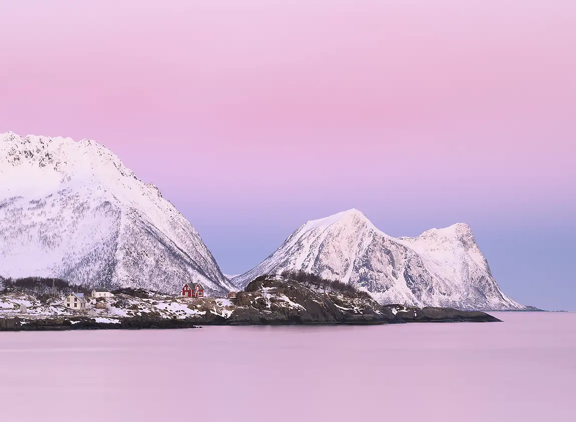 Earth's Shadow, Hamn, Senja, Norway