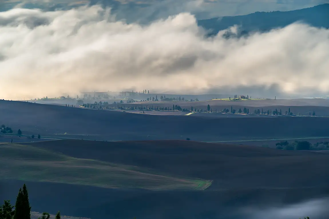 Echoes Of A Tuscan Morning, Pienza, Tuscany, Italy