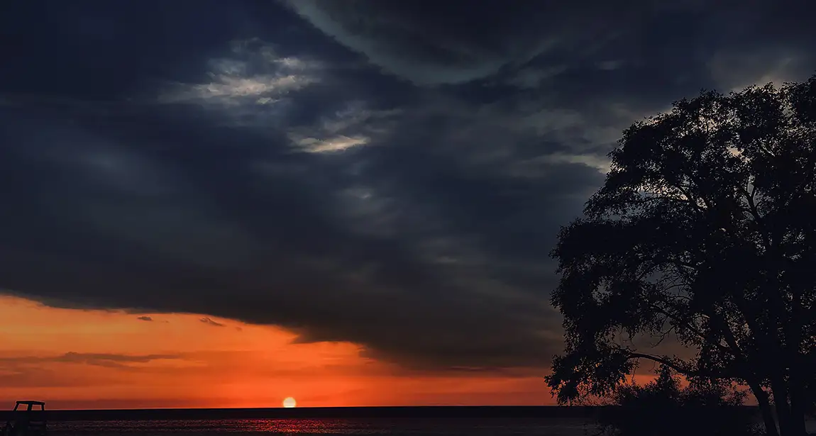 Edge Of Light, Lake Michigan, Cook County, USA