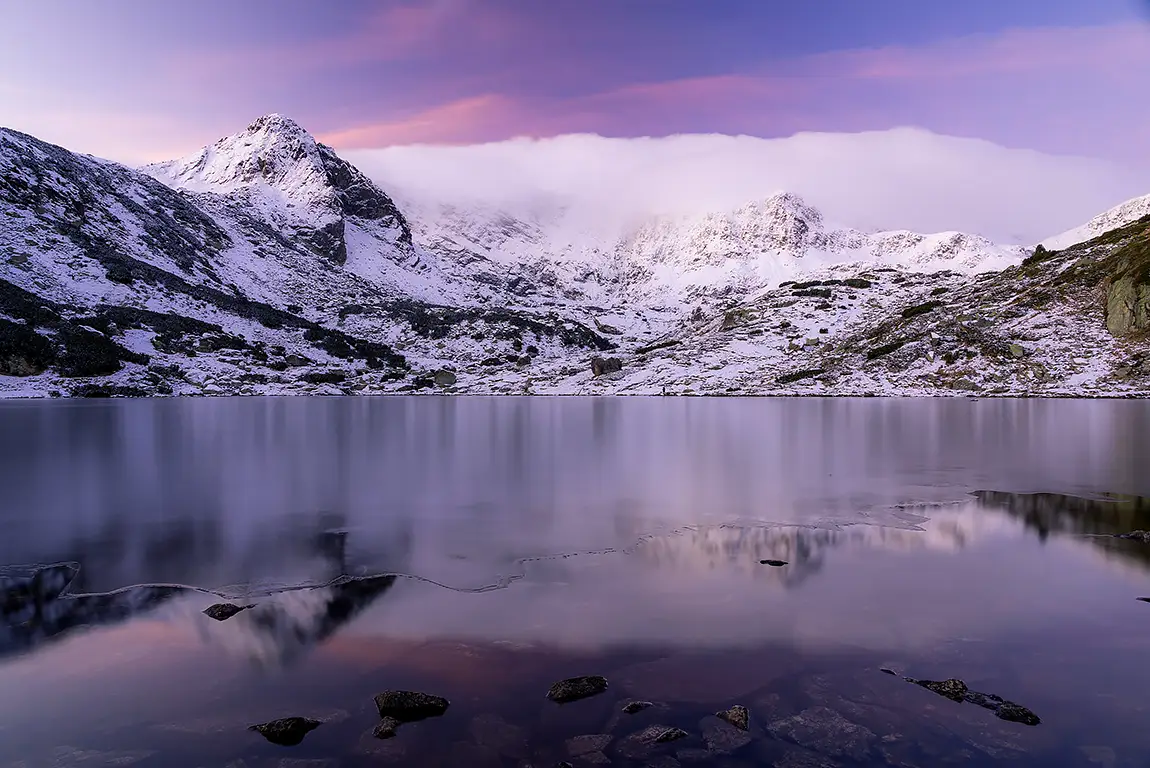 Rila Lakes Sunrise, Sapareva Banya, Bulgaria
