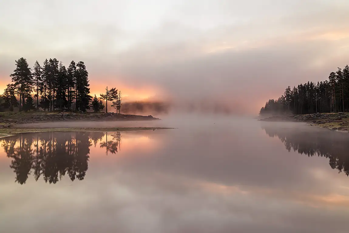 Shiroka Polyana Sunrise, Rhodope Mountains, Bulgaria