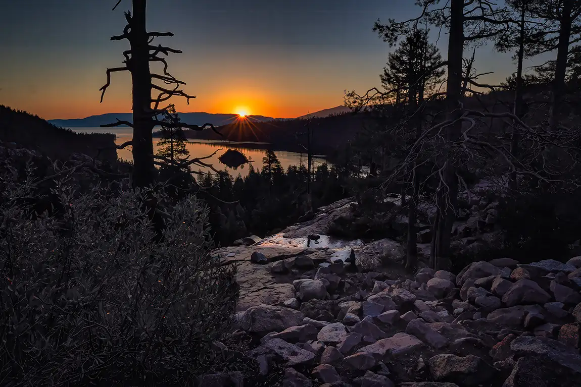 Sunrise At Eagle Falls, Lake Tahoe, California, USA
