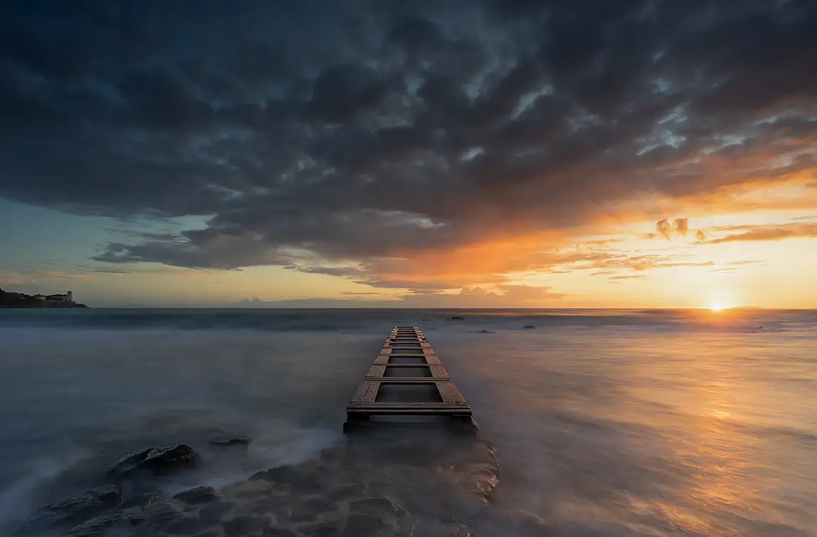 The Old Pier, Livorno, Tuscany, Italy