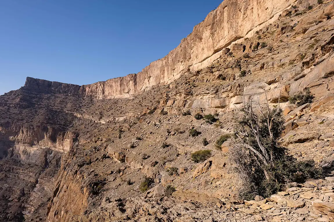 Along The Balcony Walk, Jebel Shams, Oman