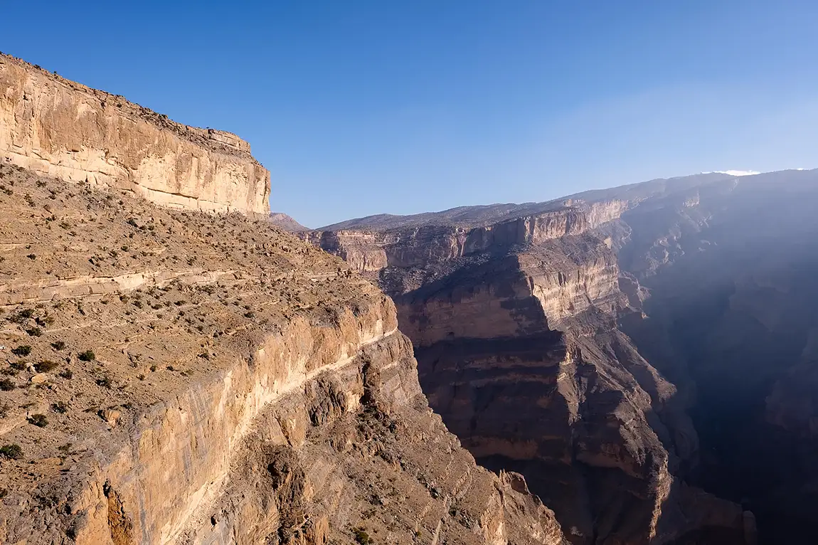 Jebel Shams Canyon, Oman