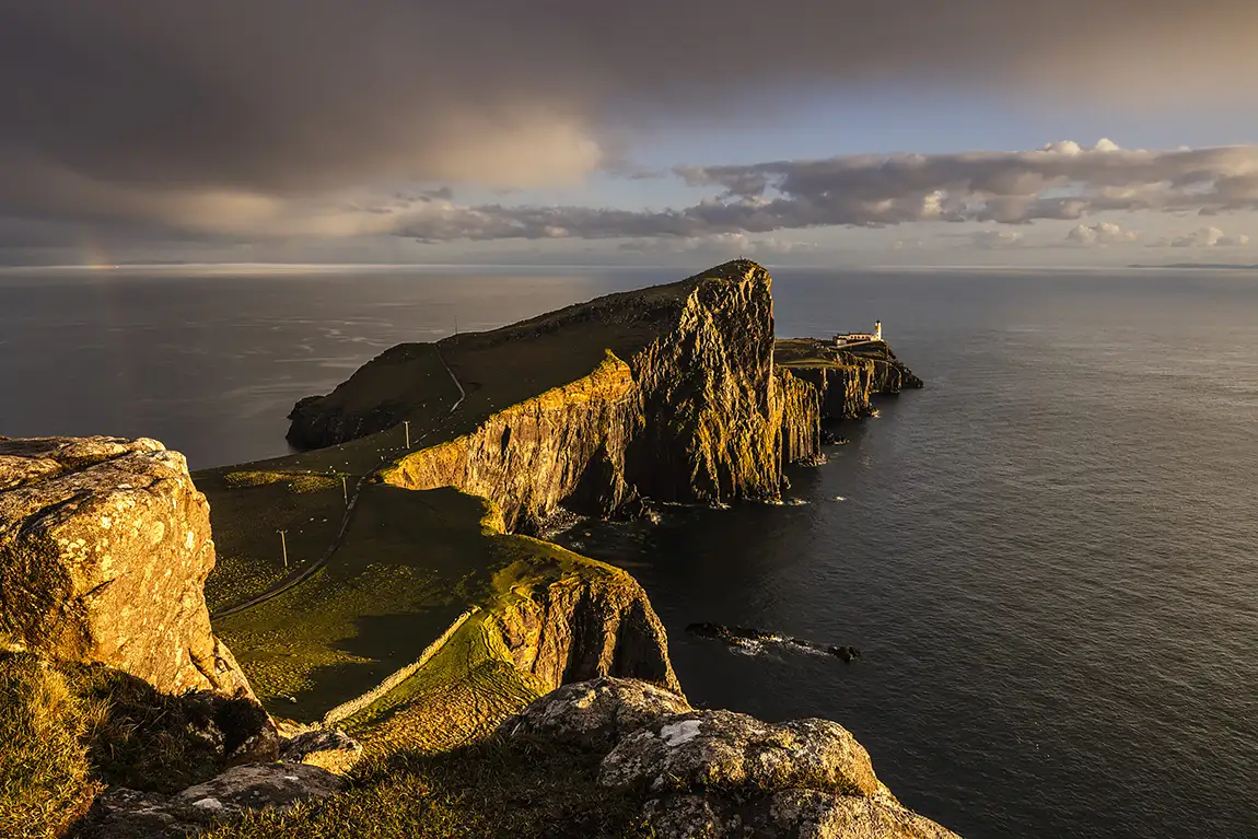 Last Light At Neist Point, Isle of Skye, Scotland