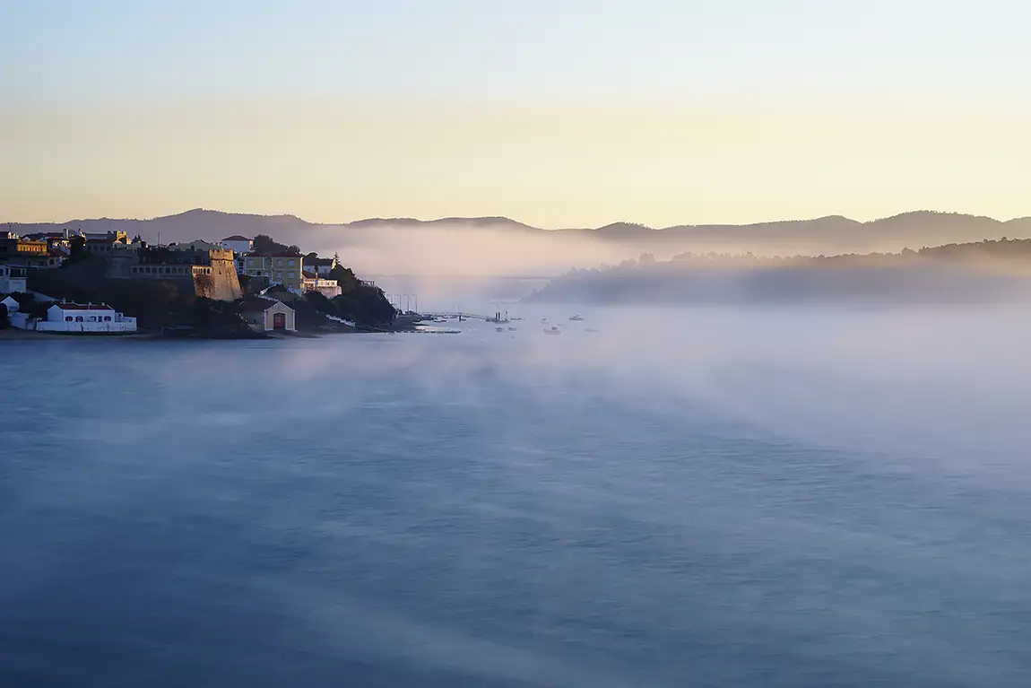 Misty Sunrise, Milfontes, Alentejo, Portugal