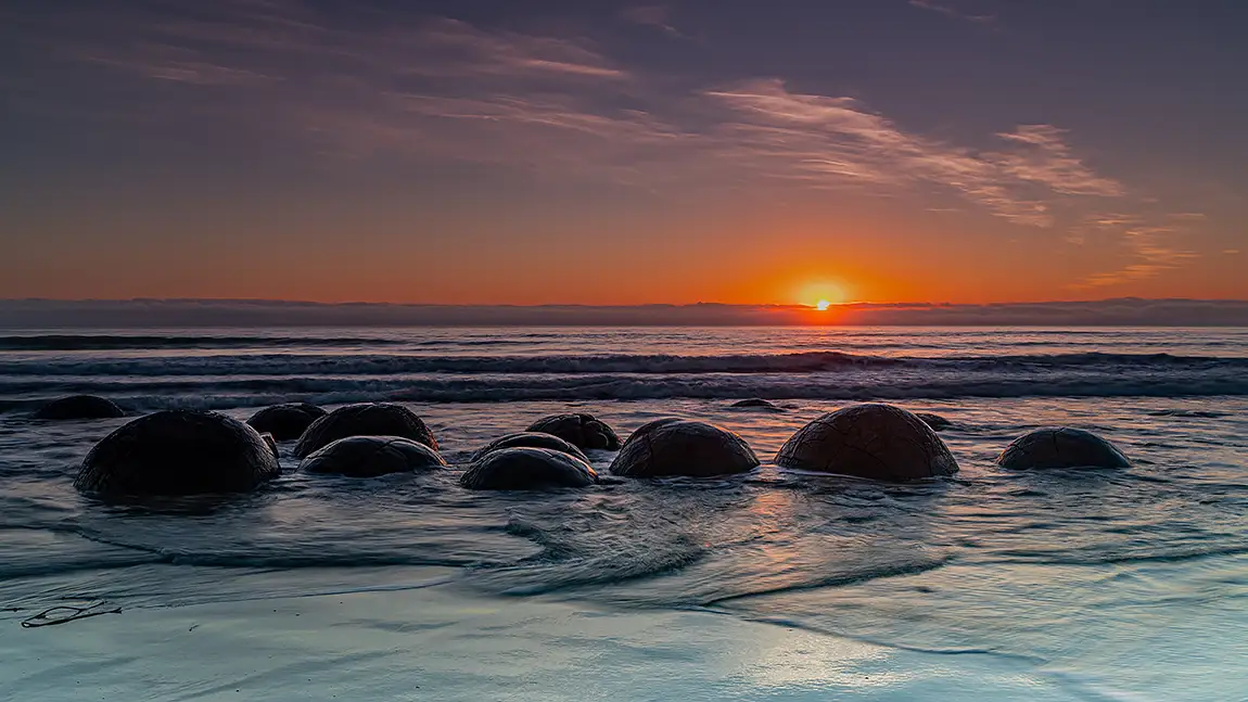 Moeraki Boulders, Otago, South Island, New Zealand
