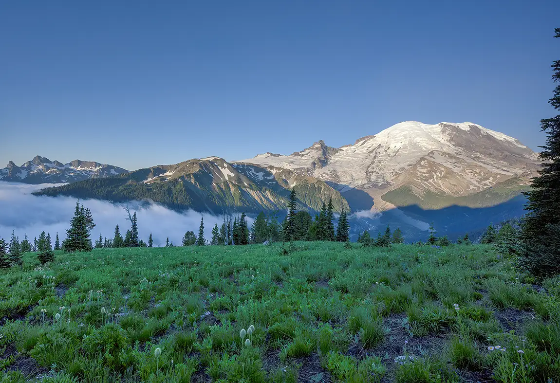 Mount Rainier Sunrise, Washington, USA