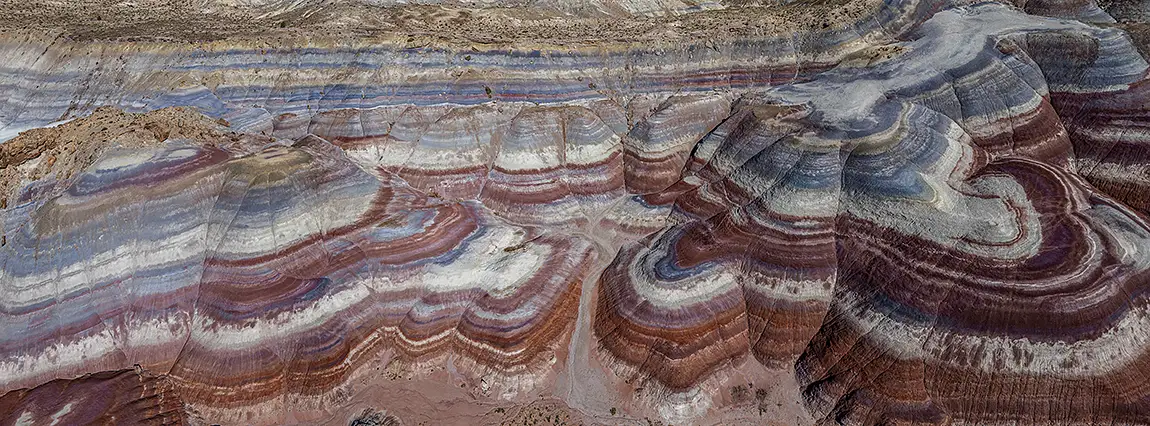 Painted Hills, Bentonite Hills, Hanksville Utah, USA