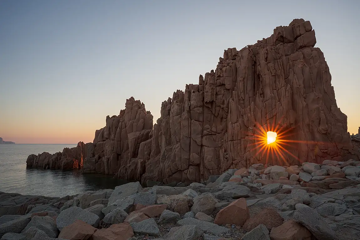Red Rocks At Sunrise, Arbatax, Nuoro, Sardinia, Italy