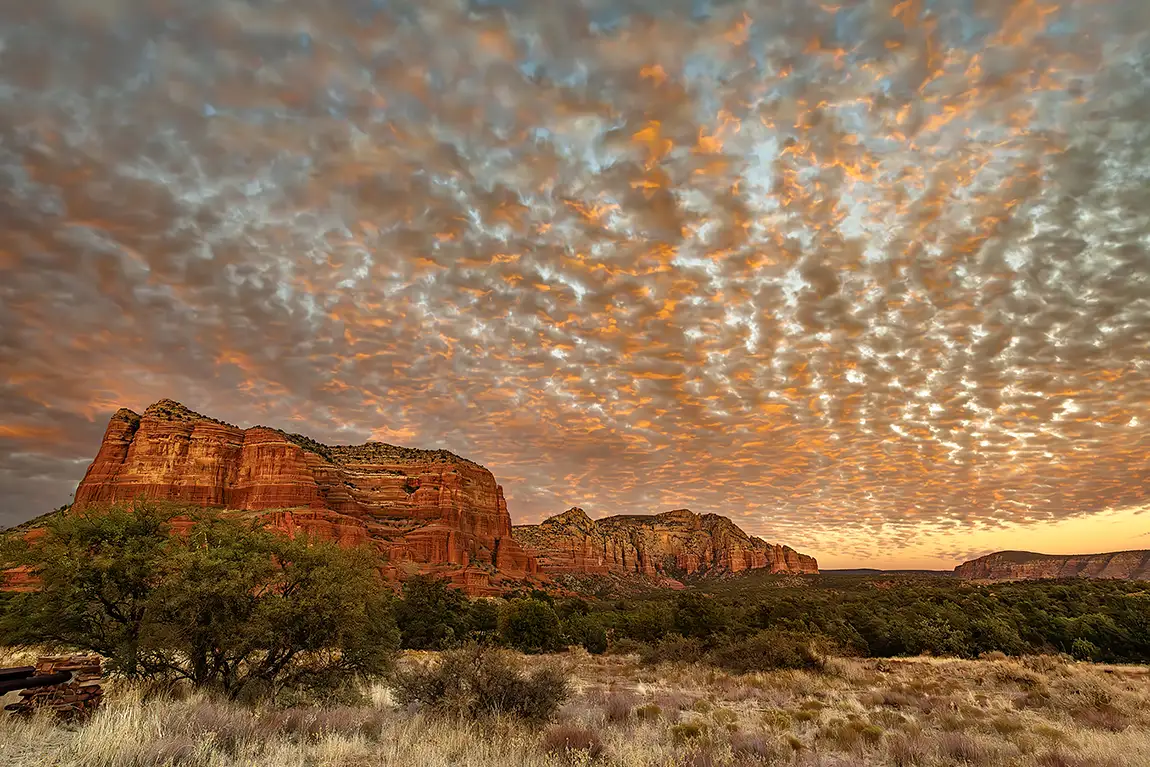 Sedona Fire Sky, Coconino, Arizona, USA