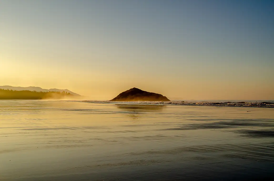 Subtle Sunrise Serenity, Long Beach, Tofino, Vancouver Island, British Columbia, Canada