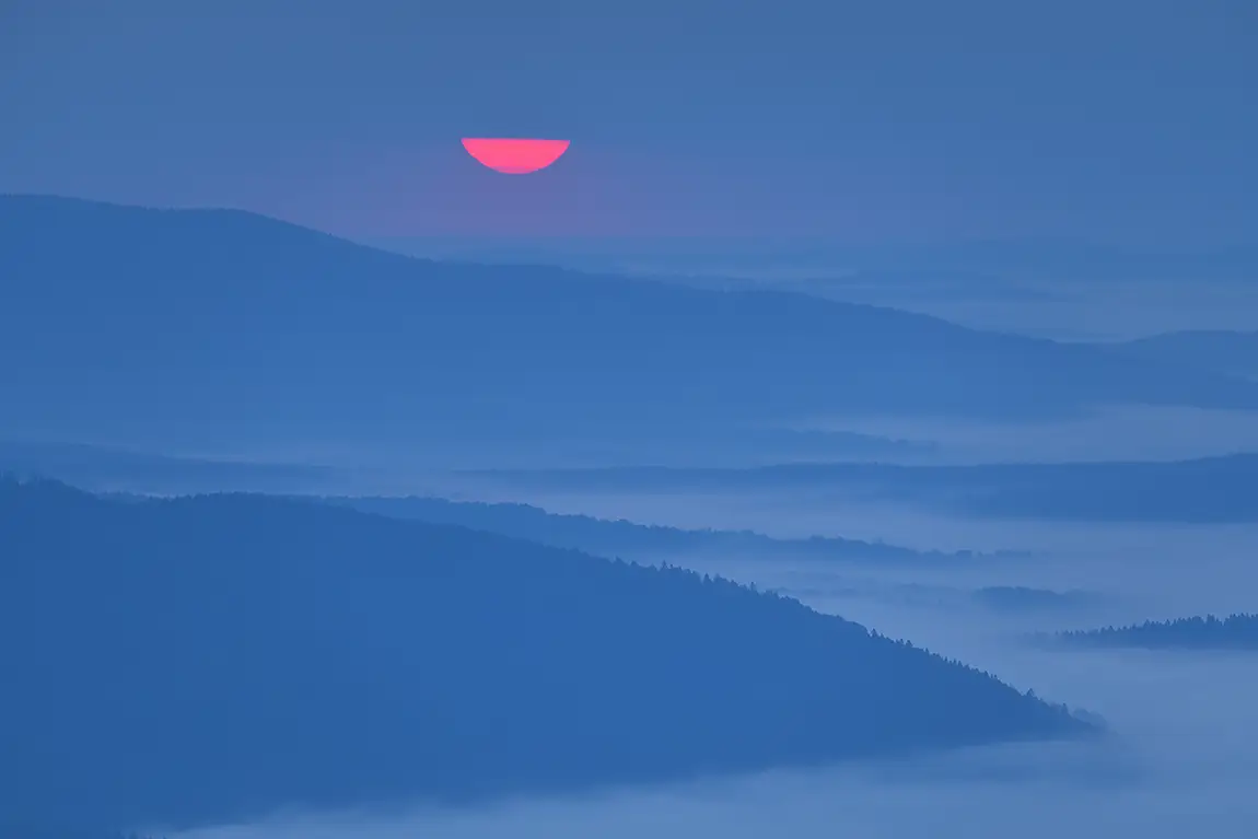 The Half Born Light, Bieszczady Mountains, Poland