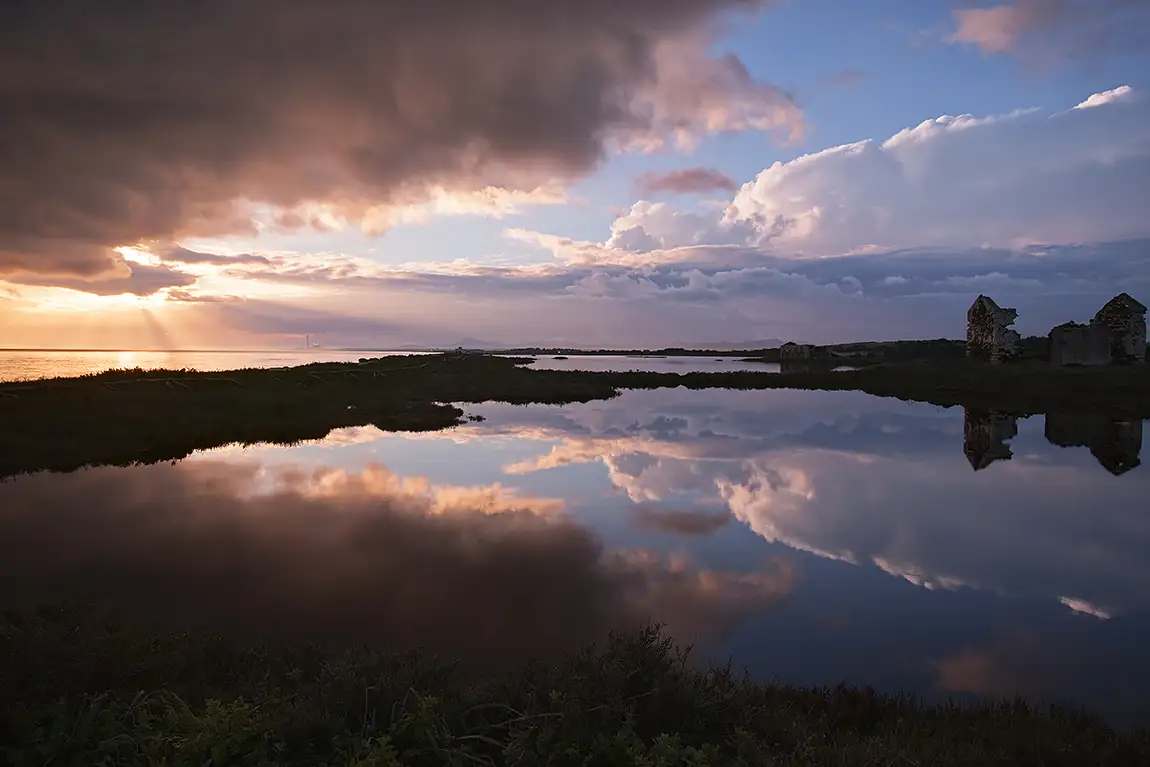 The Ponds Of The Nurra, Stintino, Sassari, Sardinia, Italy