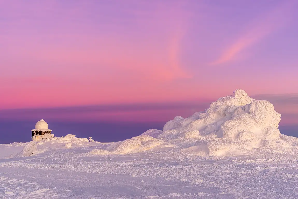 Vitosha Mountain Sunset, Sofia, Bulgaria