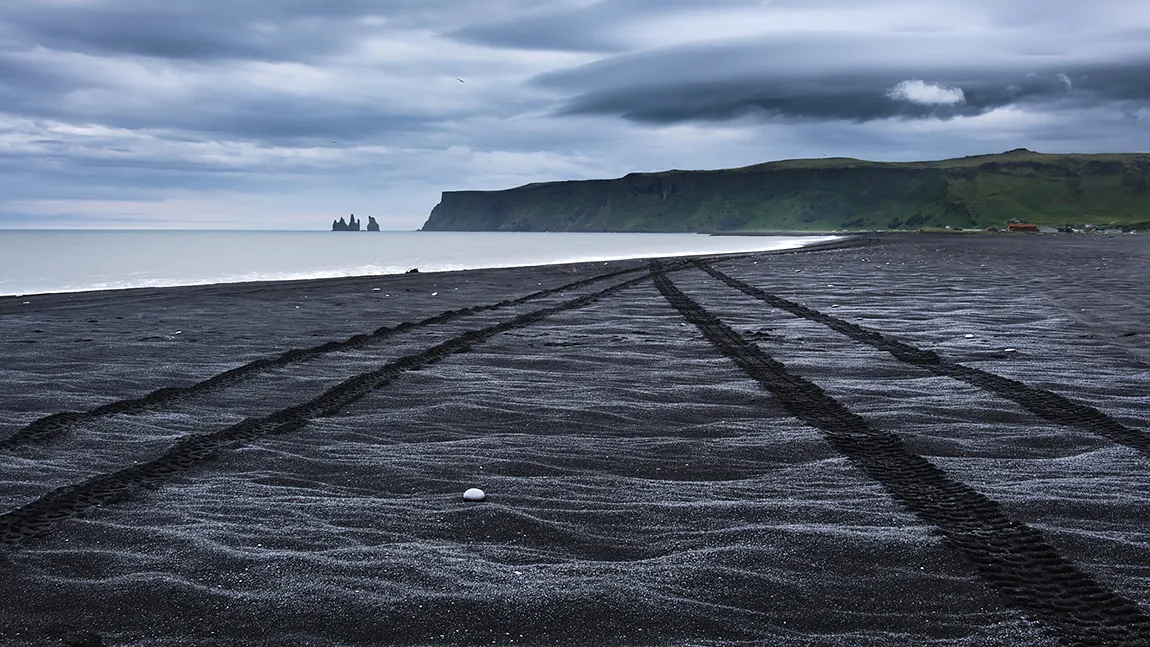 Black Sand Beach, Vik, Iceland copy