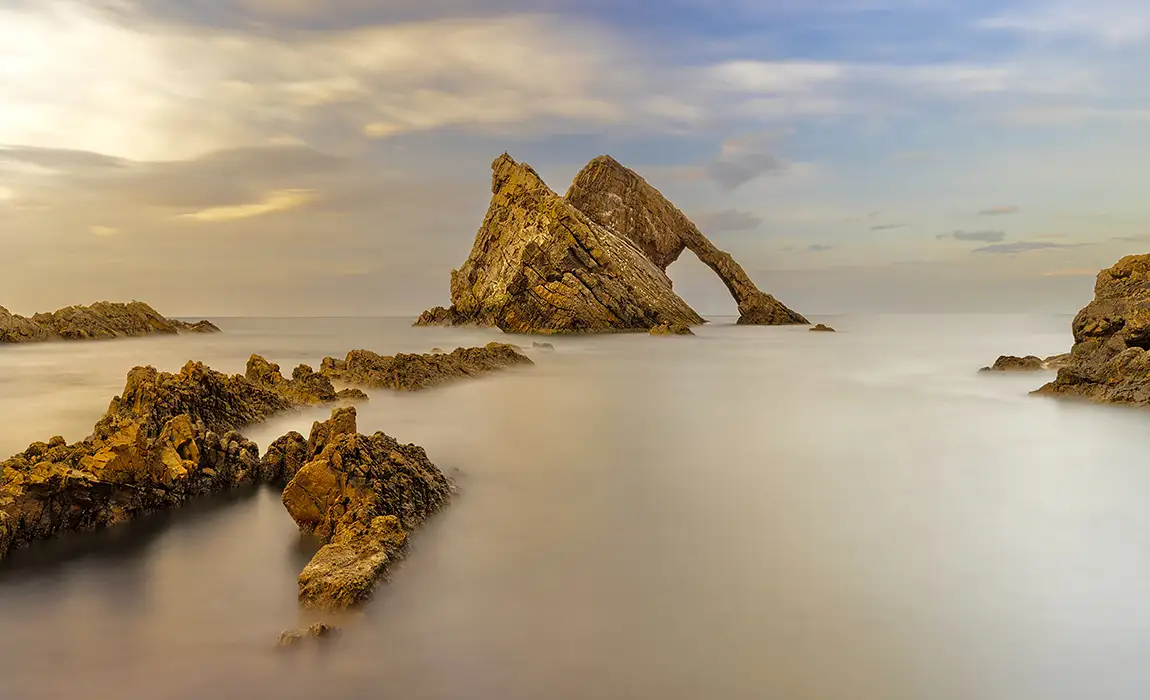 Bow Fiddle Rock, Portknockie, Scotland