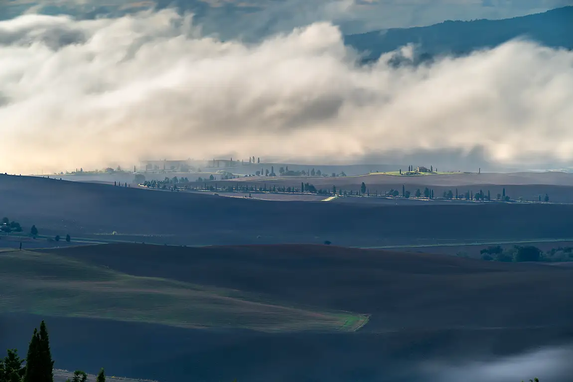 Echoes Of A Tuscan Morning, Pienza, Tuscany, Italy