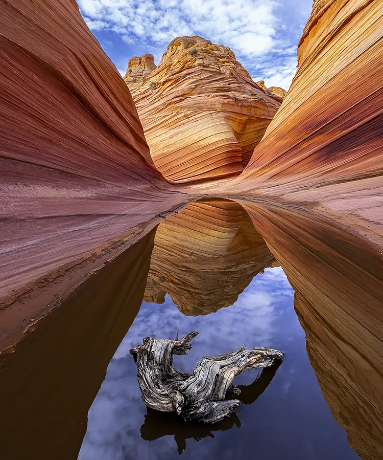 Floating On The Wave, Marble Canyon, Arizona, USA
