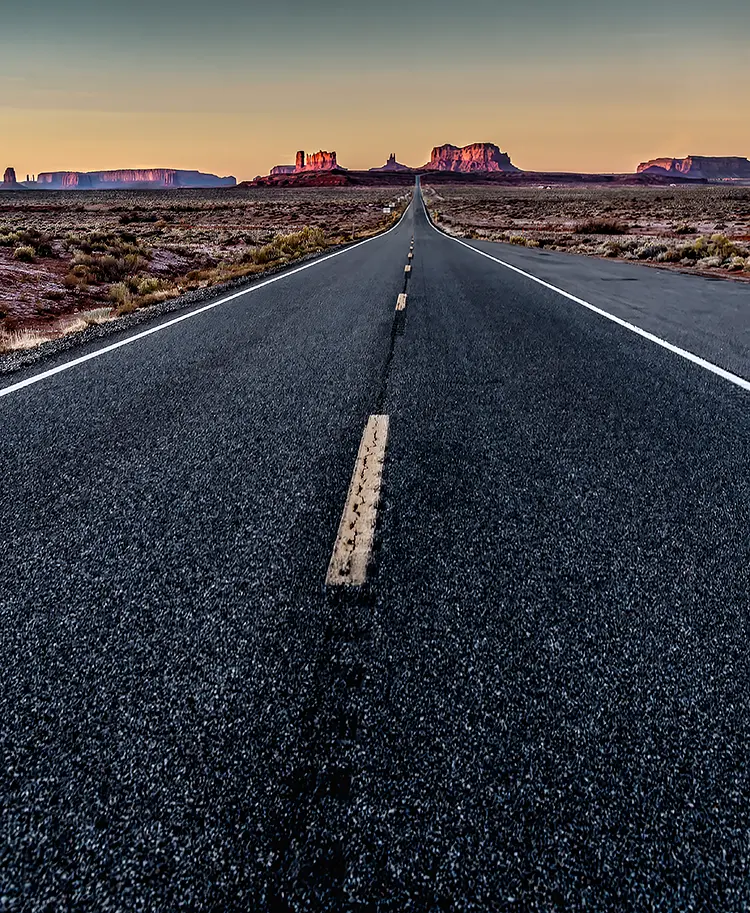 Forrest Gump Highway, Monument Valley, Arizona, USA