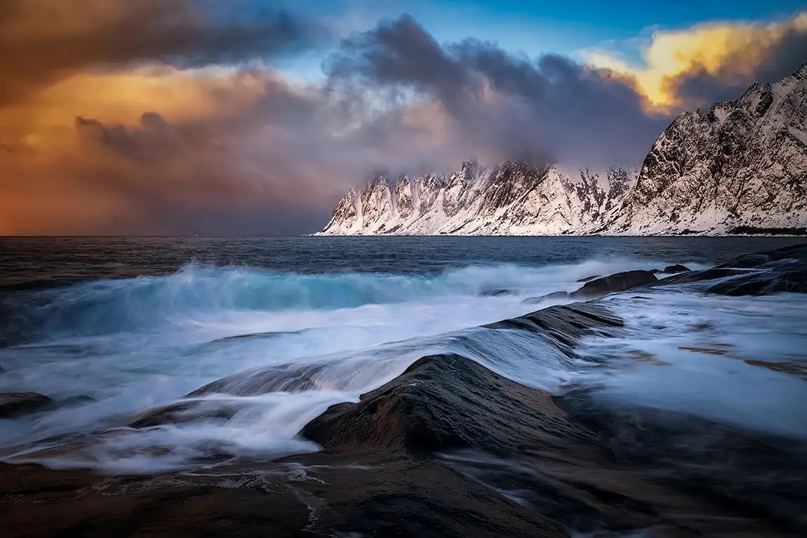 Golden Hour At Tungeneset, Senja, Norway