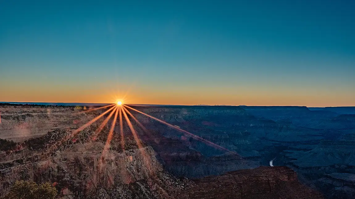 Grand Canyon Sunset, Coconino County, Arizona, USA