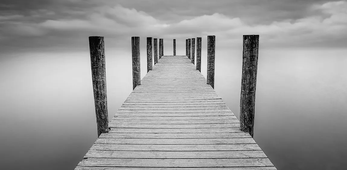Hawes End Jetty, Derwent Water, Lake District NP, England copy
