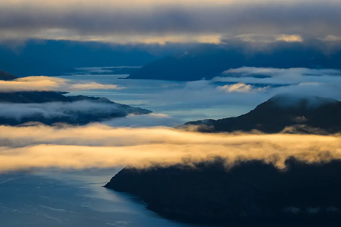 Light Over Lake Wanaka, New Zealand
