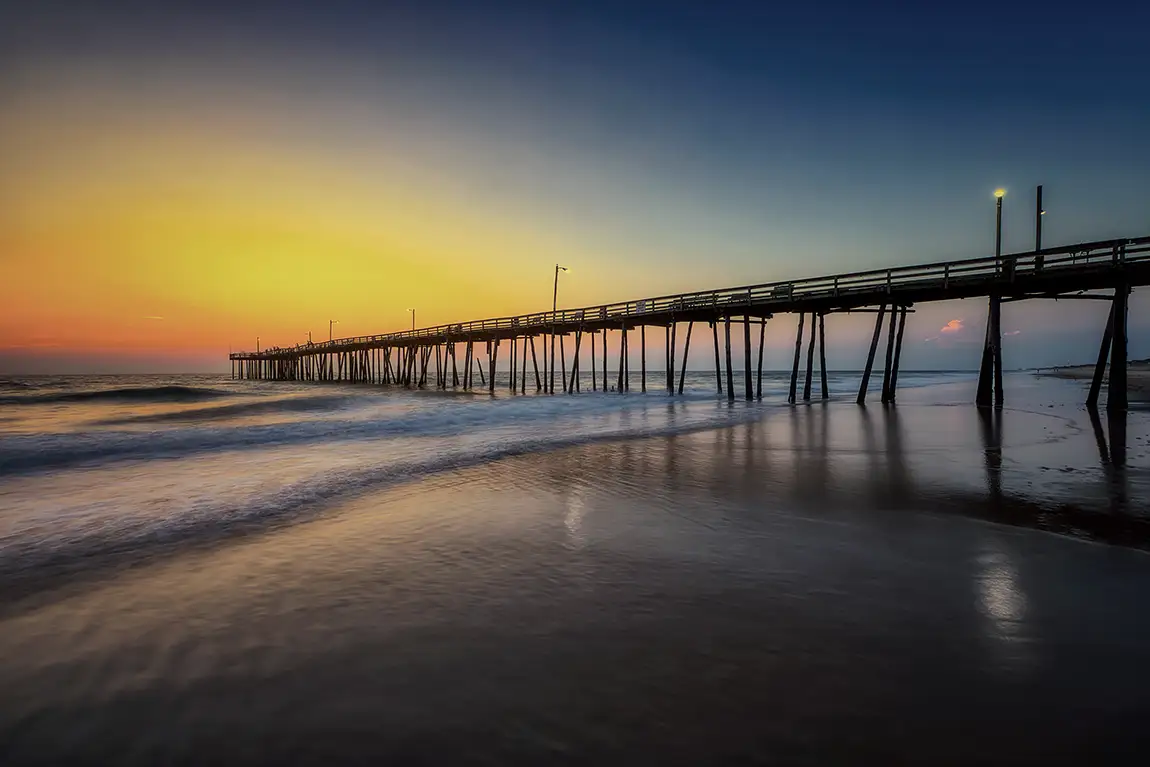 Nags Head Pier, Outer Banks, North Carolina, USA