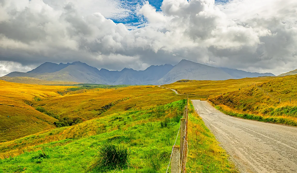 Road To Paradise, Cuillin Hills, Isle of Skye, Scotland copy